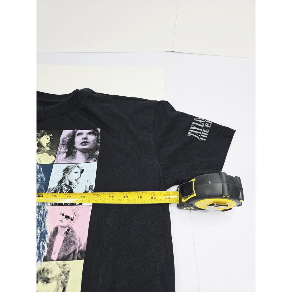 Taylor Swift The Eras Tour Shirt Mens Medium Black Concert Graphic Tee Pop Music - Picture 4 of 6